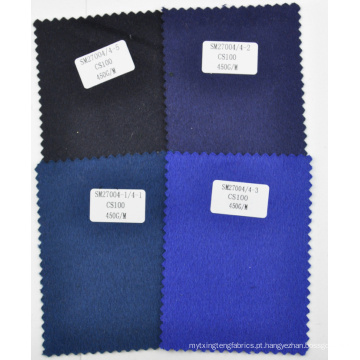 Azul royal 100% cashmere tecido atacado para manto